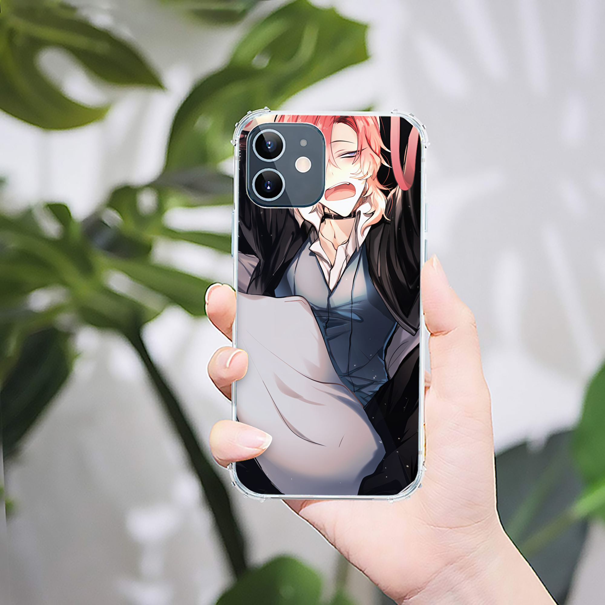 （画像用） 文豪ストレイドッグス Bungo Stray Dogs 【iPhone 12シリーズ対応】透明スマホケース（クリアソフトケース）
